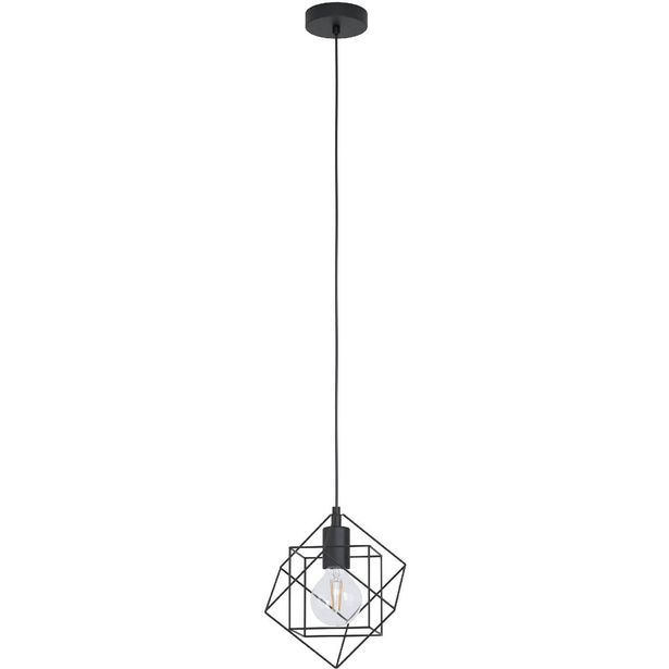 Riippuvalaisin Eglo Straiton, Ø24cm, musta