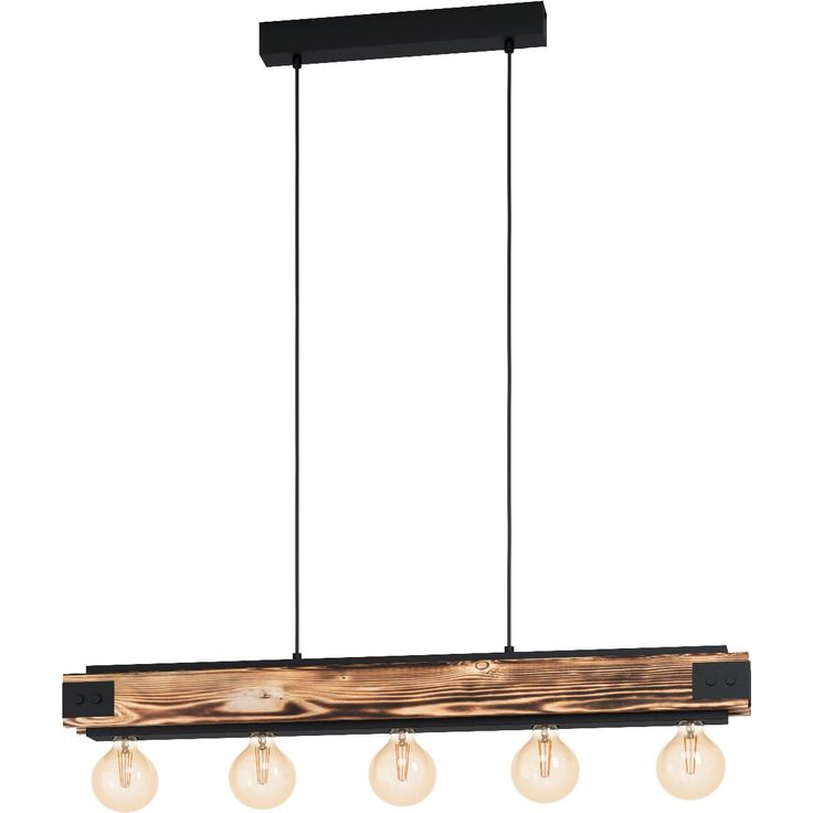 Riippuvalaisin Eglo Vintage Layham, 960x85mm, puu