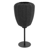 Pöytävalaisin Eglo Barlaston, Ø39cm, E27, 40W, IP20, musta/harmaa