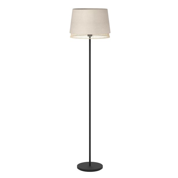 Lattiavalaisin Eglo Tabley, 153cm, E27, 40W, IP20, pellava/puu
