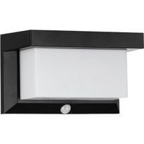 LED-aurinkokennovalaisin Eglo Utrera, liiketunnistin, musta