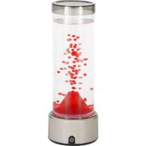 Pöytävalaisin Eglo Volcano 12.4x33cm 3W LED RGB IP20 harmaa/punainen