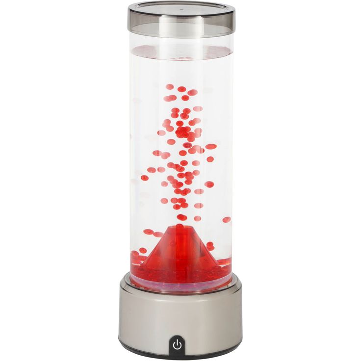 Pöytävalaisin Eglo Volcano 12.4x33cm 3W LED RGB IP20 harmaa/punainen