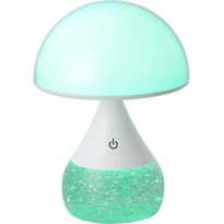 Pöytävalaisin Eglo Glitter 15x21cm 3.4W LED RGB 3000/4000/6500K 315lm IP20 valkoinen