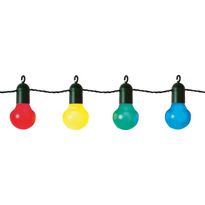 LED-ulkovalosarja Eglo Frosolone, 20-osainen, värikäs