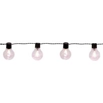 LED-ulkovalosarja Eglo Partaj, 16-osainen, musta/kirkas