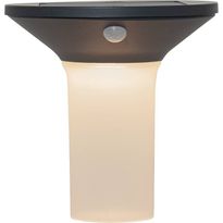 LED-aurinkokennoseinävalaisin Eglo Corbezzola, liiketunnistin, musta