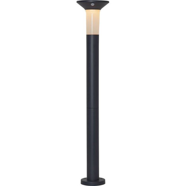 LED-aurinkokennopollarivalaisin Eglo Corbezzola, liiketunnistin, musta