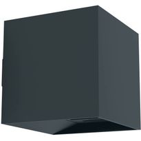 LED-ulkoseinävalaisin Eglo Calpino 2, musta