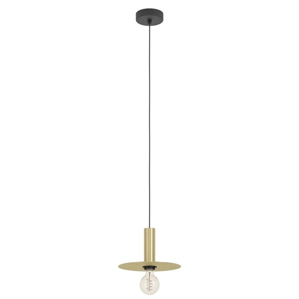 Riippuvalaisin Eglo Escandell, Ø25cm, E27, 40W, IP20, messinki/musta