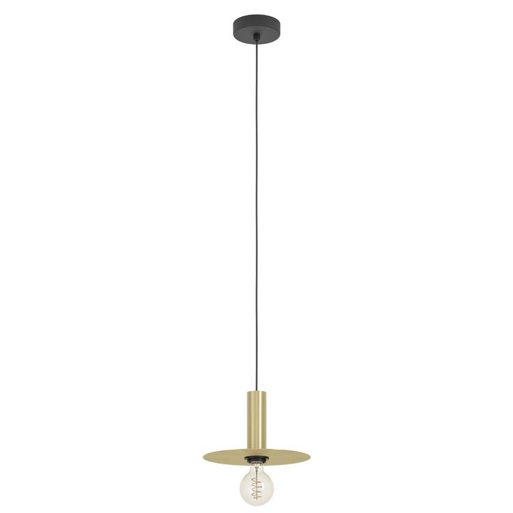 Riippuvalaisin Eglo Escandell, Ø25cm, E27, 40W, IP20, messinki/musta