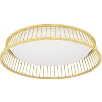 Kattovalaisin Eglo Luppineria, Ø45cm, LED, 20W, IP20, bambu