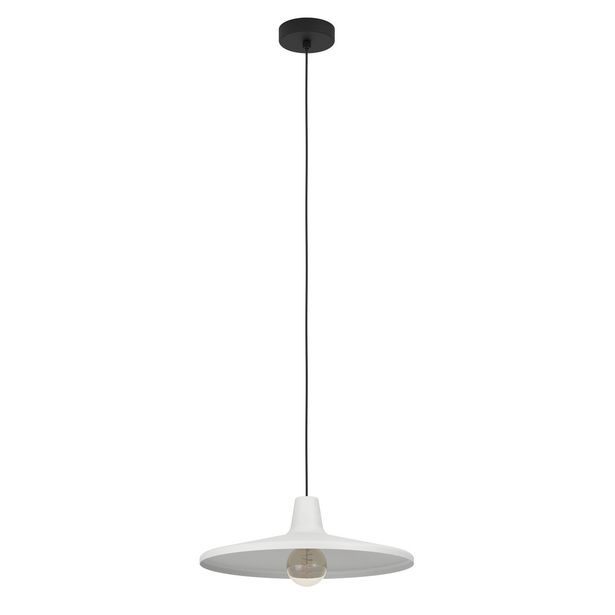 Riippuvalaisin Eglo Miniere, Ø42cm, E27, 40W, IP20, harmaa/musta