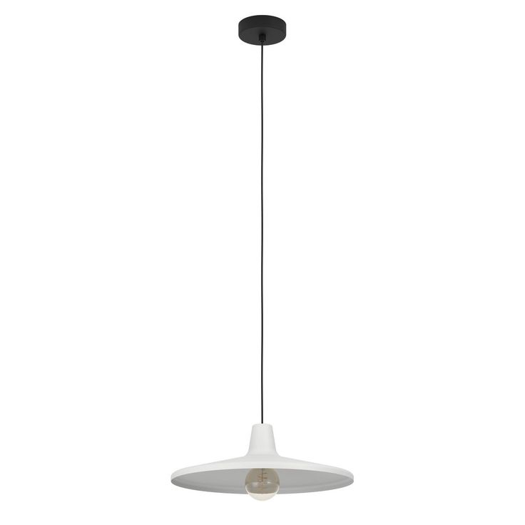 Riippuvalaisin Eglo Miniere, Ø42cm, E27, 40W, IP20, harmaa/musta