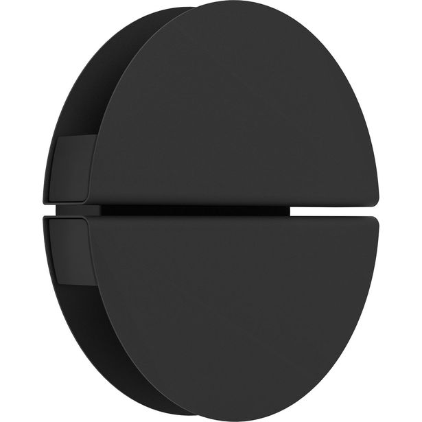 Ulkoseinävalaisin Eglo Vascella, Ø18cm, IP44, CCT, IP44, ylös/alas