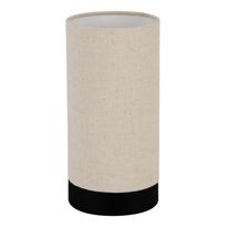 Pöytävalaisin Eglo Feniglia, 25.5cm, E27, 40W, IP20, pellava