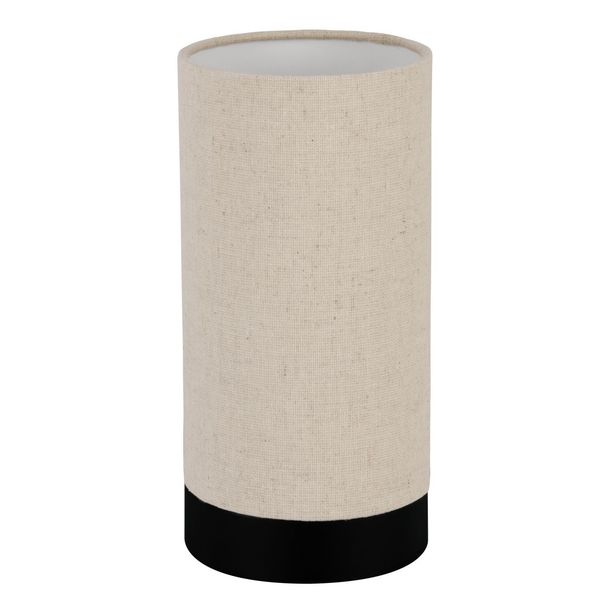Pöytävalaisin Eglo Feniglia, 25.5cm, E27, 40W, IP20, pellava