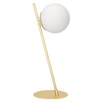Pöytävalaisin Eglo Rondo 4, 56.5cm, E27, 40W, IP20, messinki/valkoinen