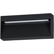 LED-ulkoseinävalaisin Eglo Maruggio, 20x9cm, musta