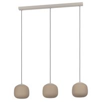 Riippuvalaisin Eglo Cominio, 88.5cm, 3xE27, 40W, IP20, hiekka