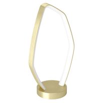 Pöytävalaisin Eglo Vallerosa, 42.5cm, LED, 10.8W, IP20, messinki/valkoinen