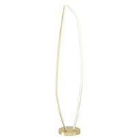 Lattiavalaisin Eglo Vallerosa, 128.5cm, LED, 25.2W, IP20, messinki/valkoinen