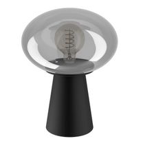 Pöytävalaisin Eglo Madonnina, 32.5cm, E27, 40W, IP20, musta/harmaa