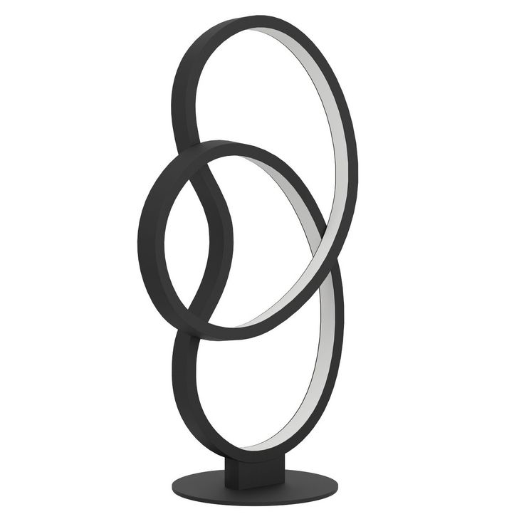 Pöytävalaisin Eglo Gianella, 39.5cm, LED, 14.5W, IP20, musta/valkoinen