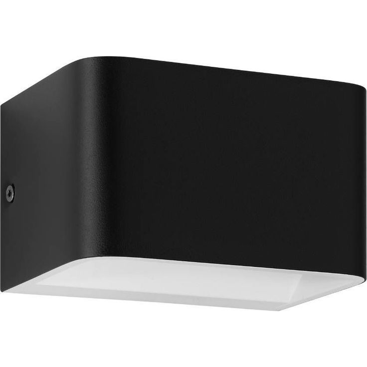 Seinävalaisin Sania 4 LED 6W musta/valkoinen 