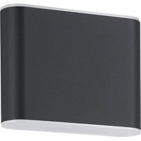 Ulkoseinävalaisin Eglo Grutti LED CCT antrasiitti eri kokoja