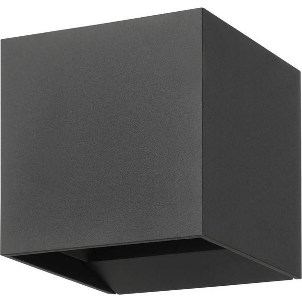 Ulkoseinävalaisin Calpino 3 LED 2x2.8W antrasiitti