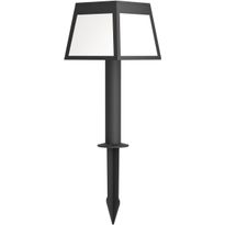 Aurinkokennopylväsvalaisin Eglo Altilia, musta/valkoinen