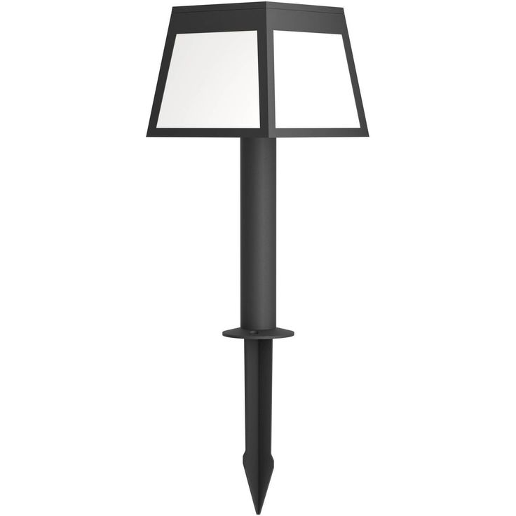 Aurinkokennopylväsvalaisin Eglo Altilia, musta/valkoinen