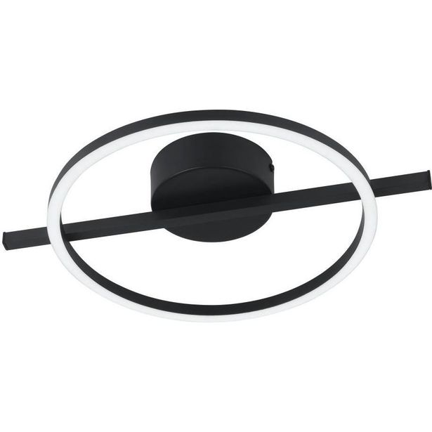 Kattovalaisin Amandolo LED 17W RGB CCT musta/valkoinen