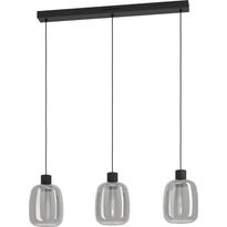 Riippuvalaisin Eglo Molochio-z LED RGB CCT 3-osainen musta
