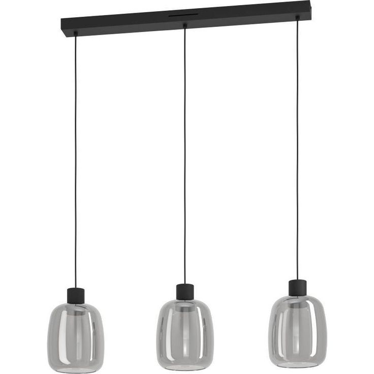 Riippuvalaisin 3-os. Molochio-z LED 3x3.7W RGB CCT musta 