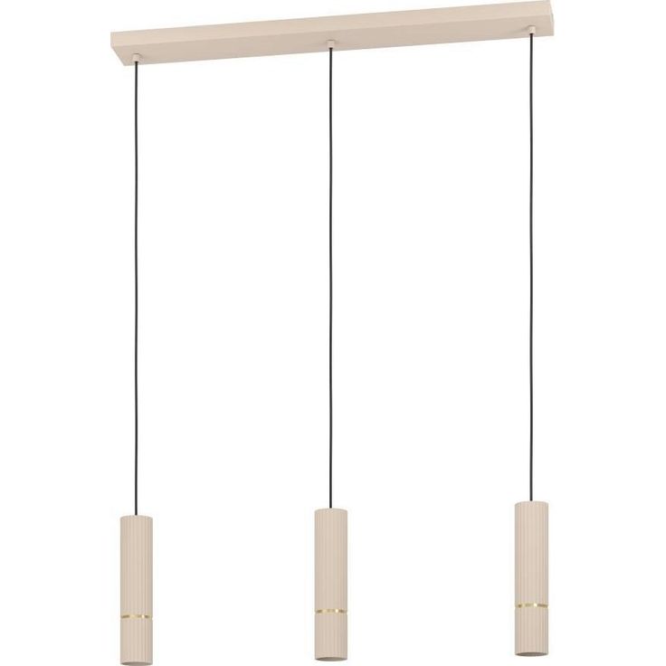 Riippuvalaisin 3-os. Caminia GU10 3x4.7W hiekka/messinki