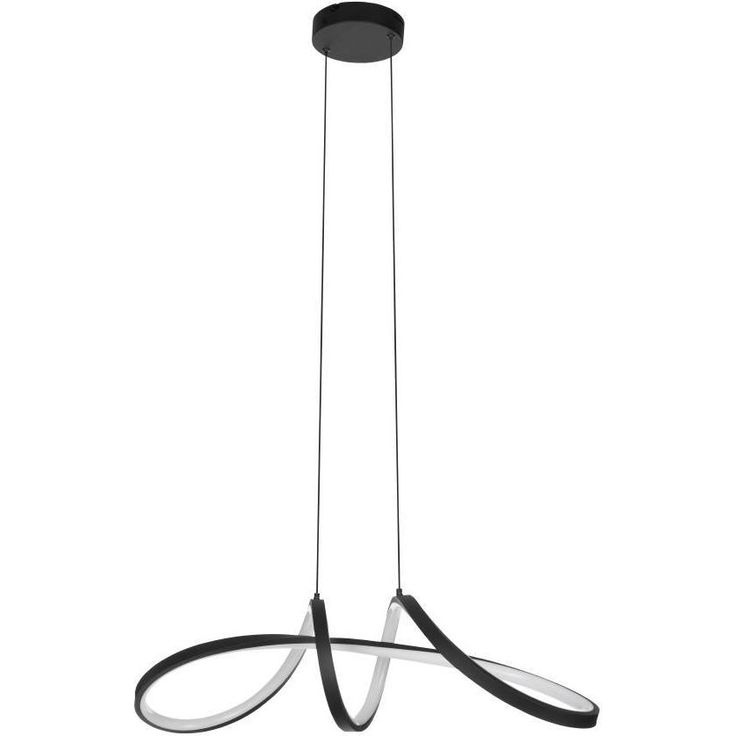 Riippuvalaisin Calarossa-z LED 22W RGB CCT musta/valkoinen
