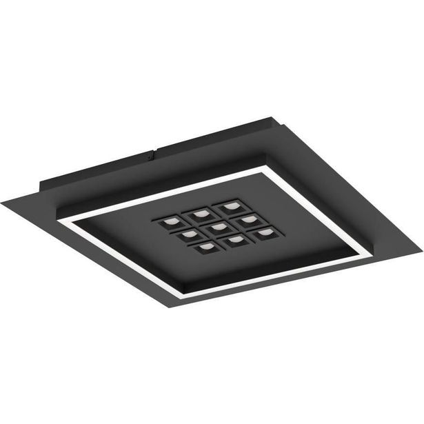 Kattovalaisin Balazote LED 20.5W;9x0.9W CCT 36x36cm musta