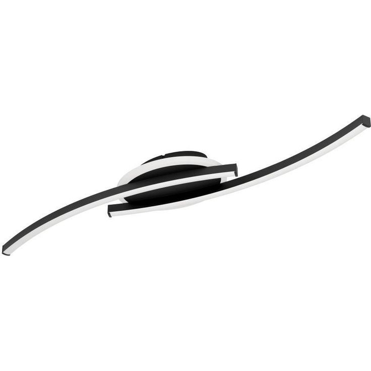Kattovalaisin Lungolago LED 12W musta/valkoinen