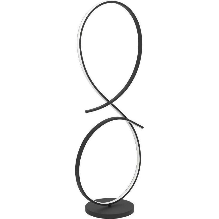 Lattiavalaisin Eglo Serpins LED musta/valkoinen