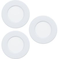Alasvalosarja 3 x Eglo Fueva 6 LED CCT Ø8.6cm valkoinen