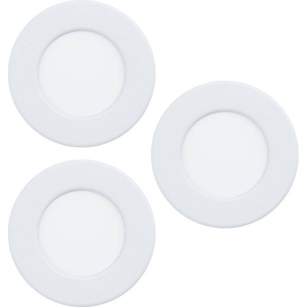 Uppospottisarja Fueva 6 LED 3x3.5W CCT 8.6cm valkoinen
