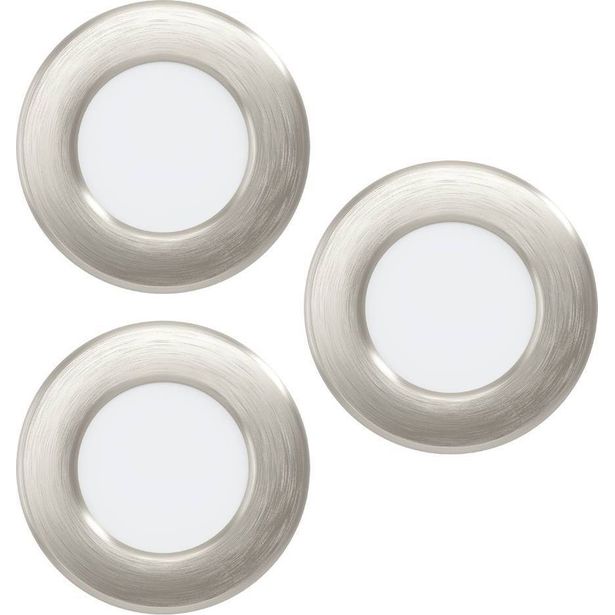 Uppospottisarja Fueva 6-z LED 3x3.5W RGB/CCT 8.6cm kromi 
