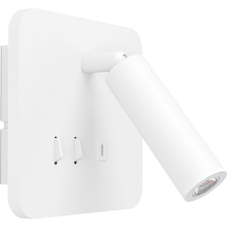 Seinävalaisin Eglo Fanzarotta 1 3W LED 3000K 230lm IP20 neliö valkoinen