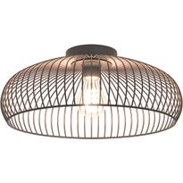 Kattovalaisin Eglo Almanzora E27 maks. 60W IP20 musta/kupari
