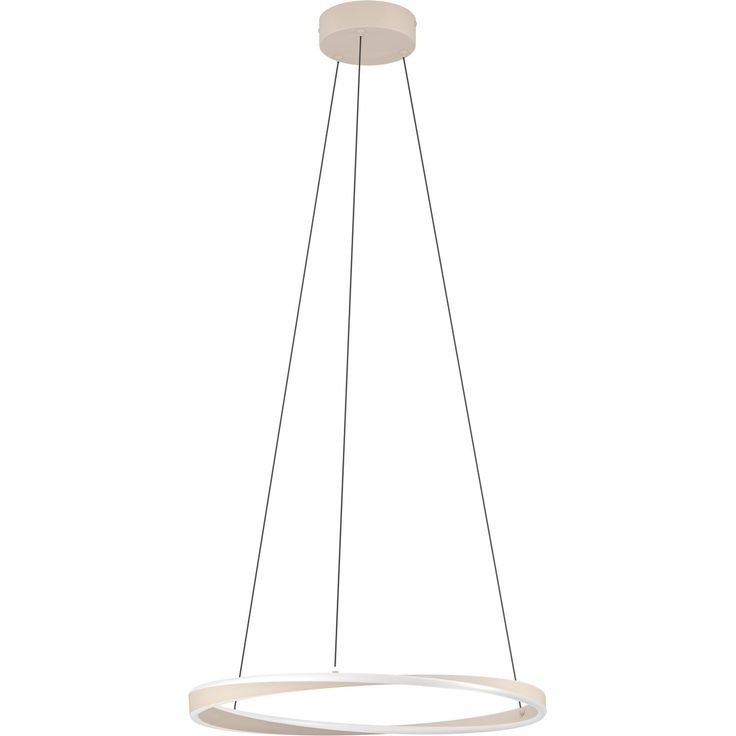 Riippuvalaisin Eglo Camerota Ø57cm 40W LED CCT 4400lm IP20 himmennettävä hiekka