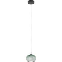 Riippuvalaisin Eglo Alamito 20cm 5.3W LED CCT 530lm IP20 musta/vihreä
