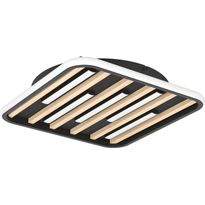 Kattovalaisin Eglo Cembrano 38.5x38.5cm 21W LED 3000K 2300lm IP20 musta/puu