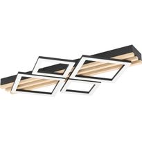 Kattovalaisin Eglo Cembrano 49x72cm 30W LED 3000K IP20 musta/puu